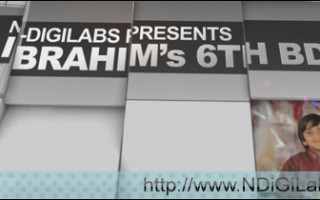 NDiGiLabs | Ibrahim’s 6th Birthday Video Intro